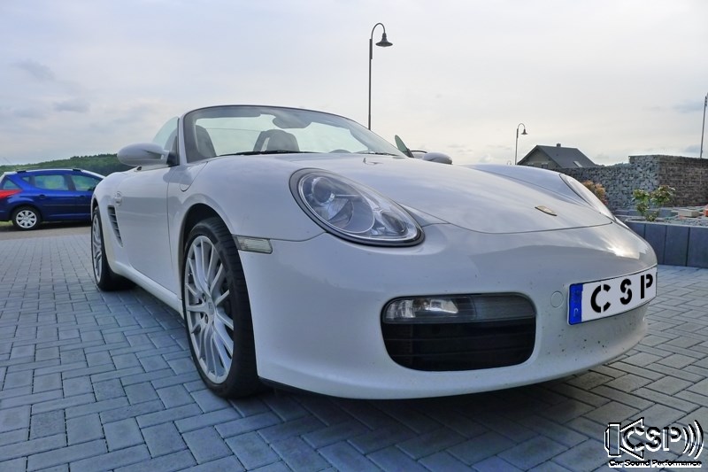 Porsche Boxster 987 Navigation Nachrüstung bei CSP2000